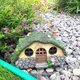 thumbnail image 5 of Fairy Garden Statue House Figurine, Lovely Chimney House with Solar LED Lights for Indoor Outdoor Patio Yard Lawn Ornaments Gift, 5 of 5