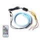 thumbnail image 1 of Tira de luces LED RGB para motocicleta, Lámpara decorativa con Control remoto, Flexible, resistente al agua, Control de sonido, 12V, 1 of 4