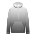 thumbnail image 5 of GigrtiJin Men's Oversized Sweatshirt with Hood Gradient Color Drawstring Pocket Hoodies Baggy Jogger Athletic Blouse, 5 of 5