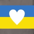 thumbnail image 3 of CafePress - Ukraine Heart T Shirt - Womens Comfort Colors® Shirt, 3 of 4