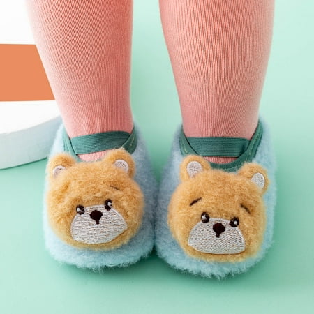 

Cathalem 10c Boys Shoes Autumn And Winter Boys And Girls Children Socks Shoes Non Slip Indoor Floor Baby Sports Boys Fall Shoes Blue 2 Years