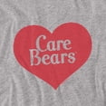 thumbnail image 2 of Care Bears T-Shirt Heart Logo Unisex Graphic Tee for Men & Women, 2 of 7