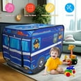 thumbnail image 2 of Pop Up Play Tent for Kids police car Play Tent Role Play police Tent, police car Truck Tent for Kids Ages 3+, 2 of 11
