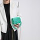 thumbnail image 3 of Bolso bandolera con cadena de color metálico para mujer Bolso de hombro Y2K Bolso de moda (Verde) FLhrweasw Nuevo, 3 of 8
