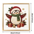 thumbnail image 3 of Qwtwty Christmas Pearl Art DIY Kit for Adults, Christmas DIY Diamond Painting Crafts Kit for Home Decor, Holiday Gifting and Relaxing Crafting, 3 of 8