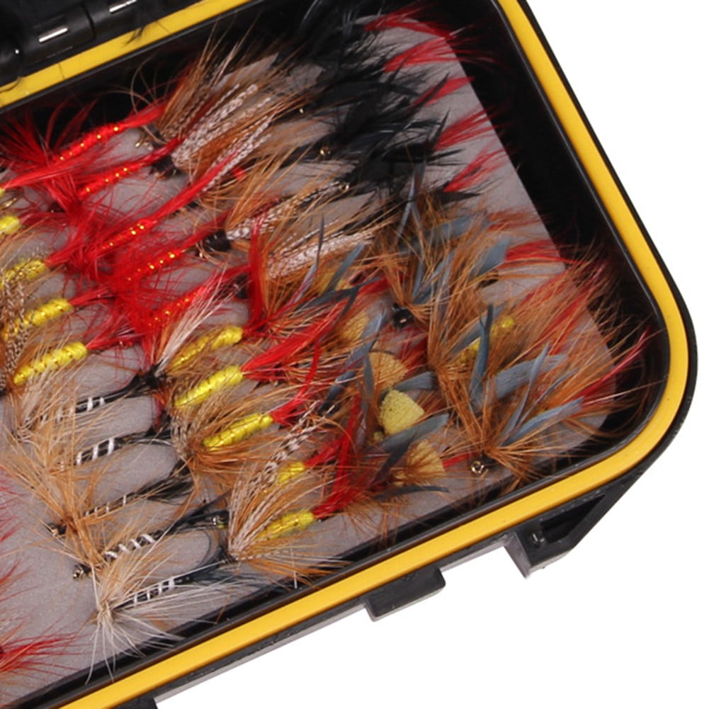 Reliable Fly Fishing Hook Assortment for Successful Fishing 40/72/100/120 Flies