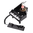 thumbnail image 2 of Teléfono con cable Estilo piano Llamada HD Teléfono fijo con cable con función de caja de música, 2 of 8
