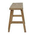 thumbnail image 3 of Artissance  43" Long 10" Wide Elmwood Bench, Natural Wood - 9'6" x 12'11", 3 of 4