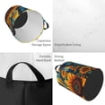 thumbnail image 2 of Balery Colorful Cloud Butterfly Sunflower Cesta de ropa redonda con asas, impermeable, independiente, para ropa, juguetes, dormitorio y familia-Medium, 2 of 6