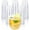 Clear-50pcs-12oz, variant on 50 Pcs Disposable Stemless Glasses 12oz Crystal Plastic Wine Glasses Clear Classic Cup for Meeting Weddings Birthdays Cocktail Christmas Party Supplies