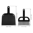 thumbnail image 2 of Beaupretty Small Brush Black for Cleaning Tables, Sofas, and Vehicle Interiors, 2 of 7