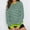 Green, variant on Women's Casual Sweatshirts Fashion Y2K Wavy Stripes Printed Long Sleeve Shirts Fall Winter Clothing Loose Crewneck Pullover Tops