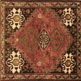thumbnail image 1 of Ahgly Company Indoor Square Persian Brown Traditional Area Rugs, 6' Square, 1 of 4