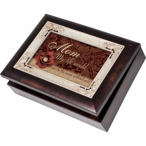 Cottage Garden Mom Life Would Not Be The Same Burlwood Jewelry Music Box Plays You You Light Up My Life
