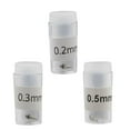 thumbnail image 4 of AMLESO 3 Pcs Airbrush Nozzle Replacement Kit 0.2mm 0.3mm 0.5mm Accessories feed, 4 of 8