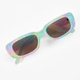 thumbnail image 2 of Claire's Pastel Tie Dye Rectangular Sunglasses, 2 of 2