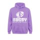 thumbnail image 3 of Camiseta de rugby sin casco, sin protectores, solo pelotas, divertida cita de rugby, sudaderas de ocio para mujer, camisas divertidas, sudaderas con capucha, capuchas góticas, 3 of 5