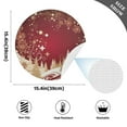 thumbnail image 2 of Ryvnso Christmas Trees Round Plate Mats Dining Table Placemat Set of 4 for Holiday Decoration, 2 of 7