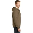 thumbnail image 3 of CornerStone Men's Heavyweight Sherpa Lined Hooded Fleece Jacket_Brown_5XL, 3 of 6