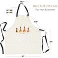 thumbnail image 2 of Budweiser King of Beers Grill Master Collection Apron with Pockets, 2 of 6