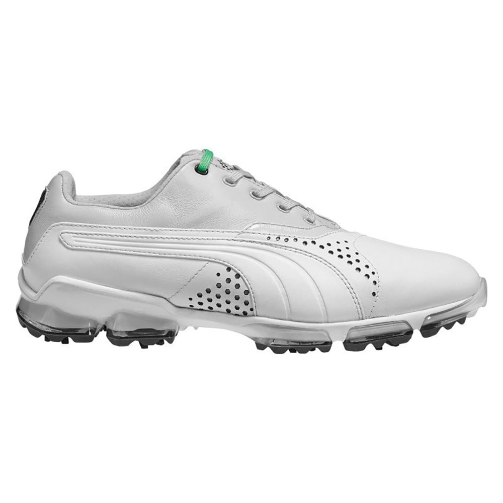 New Mens 2015 Puma Titan Tour Golf Shoes White/Grey/Violet Size 10 M ...