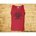 thumbnail image 2 of Golden State Men's Cali Life california republic Printed TankTop Soft and Comfy Tank Top, Lightweight Tank Top Red Tank Top Small, 2 of 3