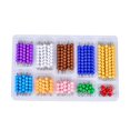 thumbnail image 4 of Math Toys Kghios Montessori, 10 juegos de cadenas de cuentas de colores, 1 a 10, 4 of 7