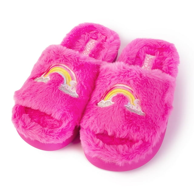 Zapatillas Barbie Cozy X-Band con punta abierta de espuma viscoelástica para mujer