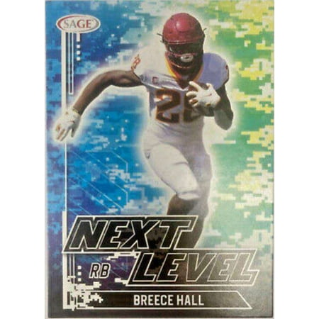 NFL New York Jets 2022 Next Level Breece Hall Trading Card #77 (Rookie Card) (Sage Collectibles)