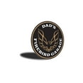 thumbnail image 3 of Dad's Firebird Garage Car Novelty Sign, Metal Wall Decor - 12" Round, 3 of 4