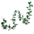 thumbnail image 6 of FOMIYES 3Pcs Artificial Rose Vine White Rattan Decoration for Wedding Party Home Wall Hanging Ornament, 6 of 8