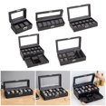 thumbnail image 2 of Executive Styles Watch Collection Box with Additional Accessory Storage, 2 of 11