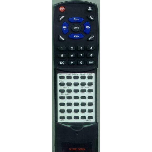 Replacement Remote for LOGITECH RTZ5500, Z5500
