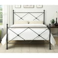 thumbnail image 3 of Beaumont Lane Queen X Metal Bed in Black, 3 of 5