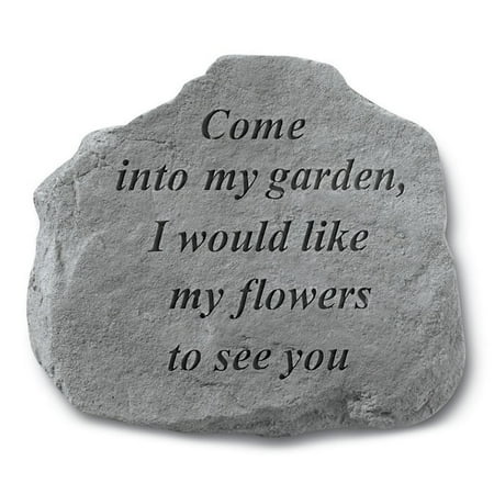 Come Into My Garden Stone