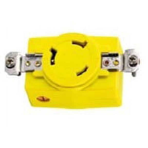Hubbell Hbl328dcr 30a 28v Dc Locking Receptacle