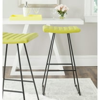 SAFAVIEH Akito Bar Stool Set of 2 Green