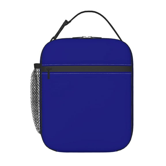 Lunch Bag For Women And Men Insulated Portable Lunch Box For School Student Teens Bento Box Office Picnic Travel Cooler Bag Royal Blue