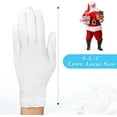 thumbnail image 3 of 6 Pairs XL White Cotton Gloves for Eczema Hand Spa Inspection Dry Moisture Cosmetics and Jewelry, 3 of 5