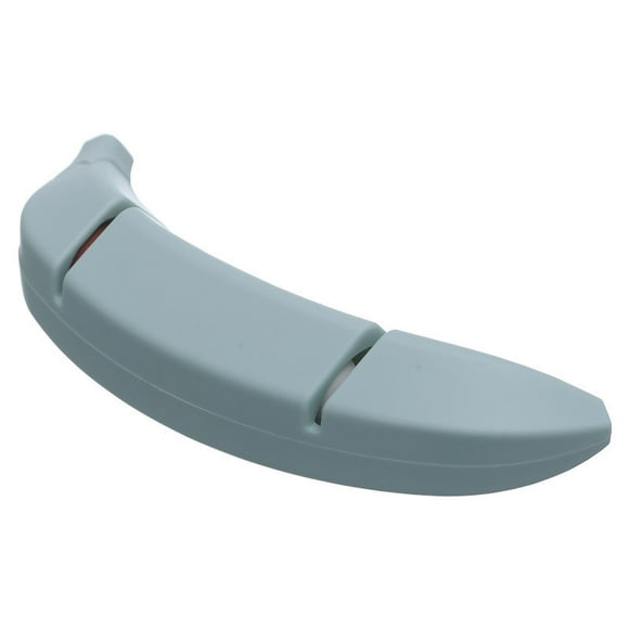 Ciseaux Aiguiseur de Bananes pour la Maison, Pierre à Aiguiser avec 2 Sections pour la Cuisine, Outils d'Aiguisage Rapides, Bleu 3 Pcs