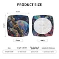 thumbnail image 2 of Balery Rainbow Astronaut Space Landscape Stretch Couch Cushion Covers, Individual Sofa Cushion Covers, Soft Chair Sofa Seat Cushion Slipcover with Elastic Bottom Milk Silk-16.9in, 2 of 8