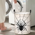 thumbnail image 4 of Lsque Spiders On The Web 1 pattern Laundry Hamper Basket, Tall Woven Rope Hamper Basket for Clothes, Lightweight Storage Basket, Collapsible Waterproof-Medium, 4 of 8