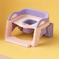 thumbnail image 1 of Asiento de entrenamiento para ir al baño con escalera, inodoro multifunción para entrenamiento para ir al baño, asiento de entrenamiento para inodoro plegable, en, 1 of 12