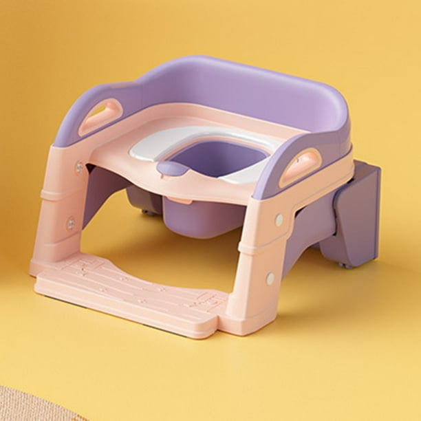 Asiento de entrenamiento para ir al baño con escalera, inodoro multifunción para entrenamiento para ir al baño, asiento de entrenamiento para inodoro plegable, en