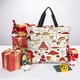 thumbnail image 5 of Disketp Cartoon Mushrooms Bolsa Tote de Lona para Mujer, Bolso de Hombro y Cruzado con Cierre de Cremallera, 5 of 6