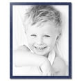 thumbnail image 2 of ArtToFrames 31" x 39" Navy Blue Picture Frame, 31x39 inch Blue Wood Poster Frame (WOM-4603),  Pack, 2 of 8