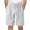 White, variant on Sngxgn Mens Shorts Casual Cargo Shorts Workout Shorts Summer Beach Shorts with Pockets(Black,XXXL)