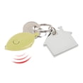 thumbnail image 1 of Silbato Control De Voz Buscador De Llaves Anti Pérdida Llavero Localizador Tracer Forma De Hoja Para Billetera Coche Mascota Bolsa Para Niños Maleta Material ABS Negro Amarillo, 1 of 7