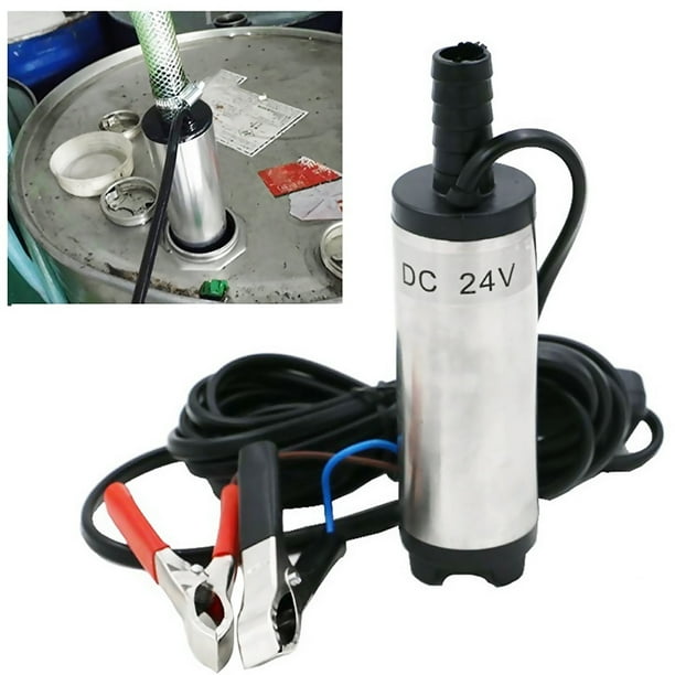 Pompe Submersible Électrique 24V DC pour Pompe à Huile Diesel Eau Carburant