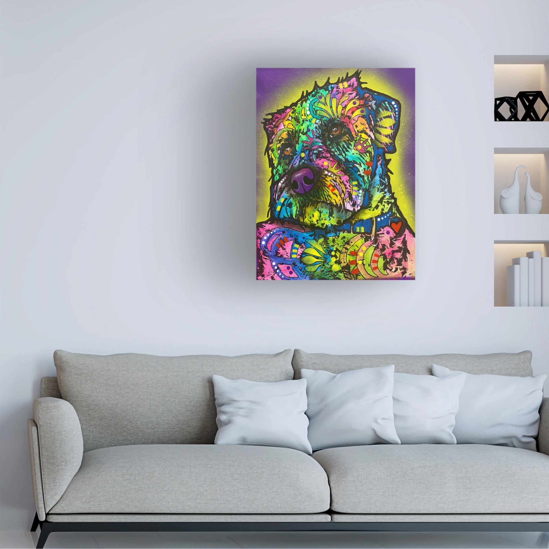 Canvas Wall Art - Dean Russo 'Lets Do Brunch' Wall Art for Living Room, Bedroom, or Office Décor by Trademark Fine Art - 24 x 32 Inches